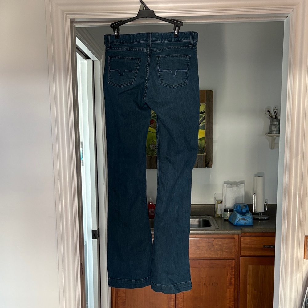 Kimes Ranch Dark Blue Flare Jeans Lola